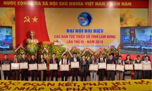 Đại hội đại biểu các dân tộc thiểu số tỉnh Lâm Đồng lần thứ III, nhiệm kỳ 2019 - 2024